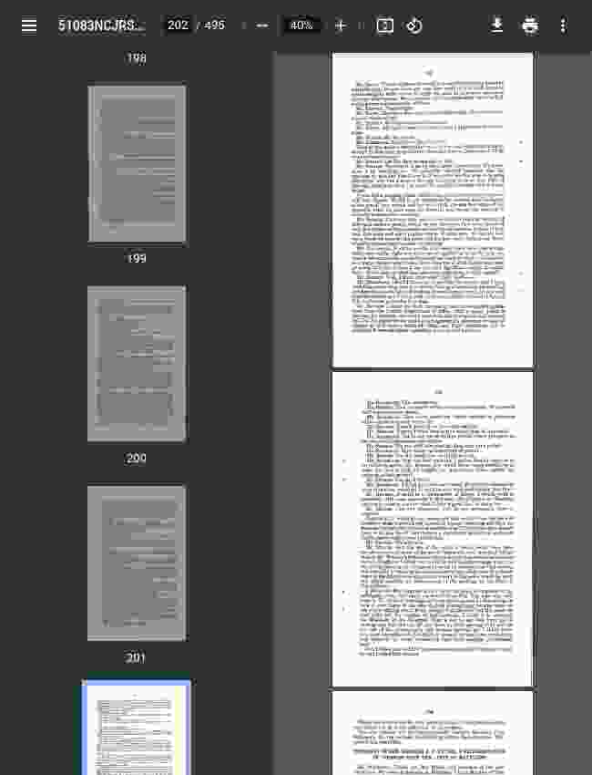 Congressional hearing pages containing Kenneth Wooden testimony about Claudius Vermilye.